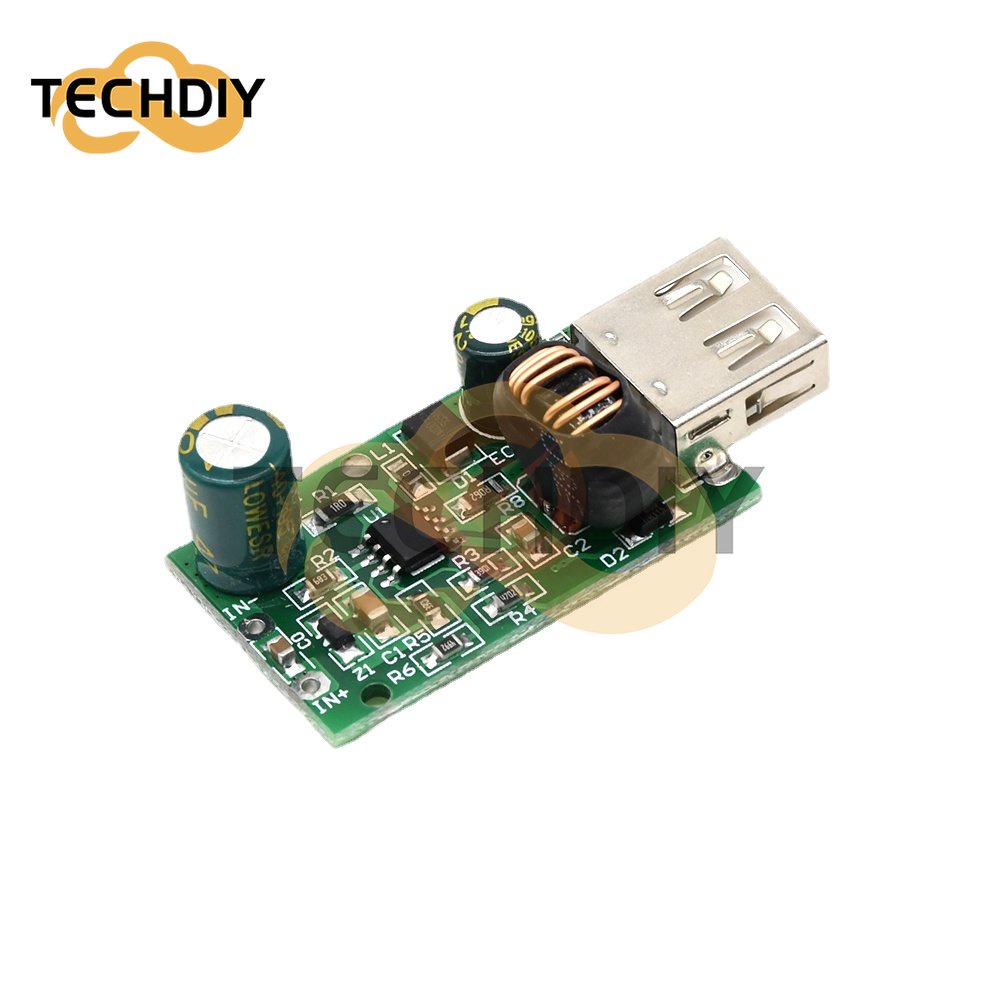 Mô Đun Hạ Áp 12V 24V 48V 60V 72V DC-DC 5V 2A USB Chuyên Dụng Cho Điện Thoại Di Động