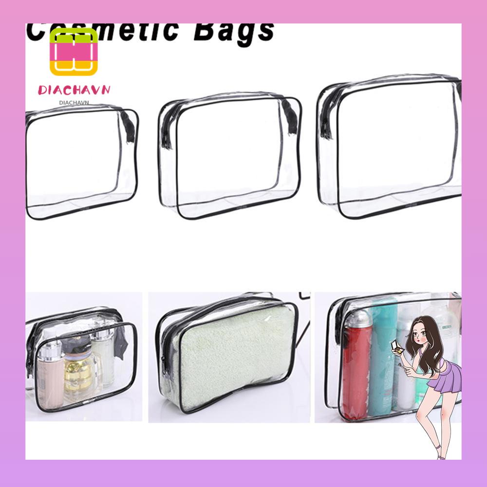 Túi Đựng Mỹ Phẩm Khóa Kéo Chống Thấm Nước Tiện Dụng