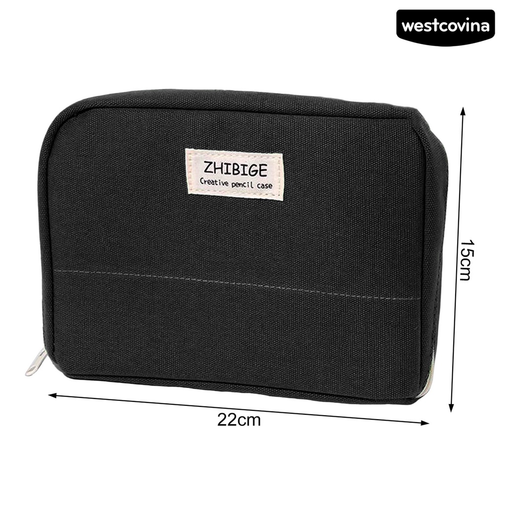 [WSTN]✎Túi Đựng Bút Nhiều Ngăn Sức Chứa Lớn Chống Bụi Bẩn Tiện Dụng