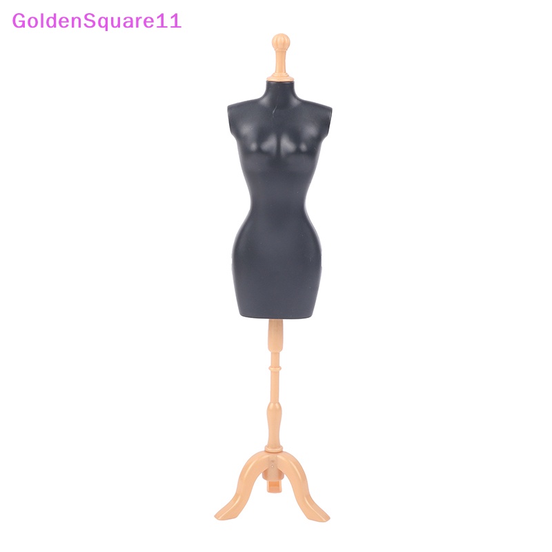 Giá Treo Trưng Bày Quần Áo Mini Màu Vàng Kim Dành Cho Búp Bê