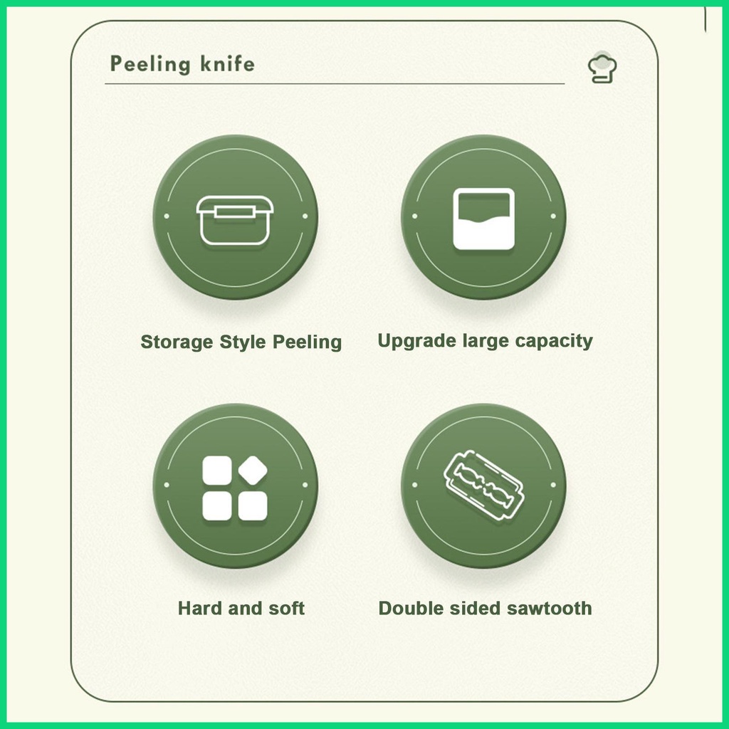 Dụng Cụ Gọt Vỏ Củ Quả Tiện Lợi Cho Nhà Bếp