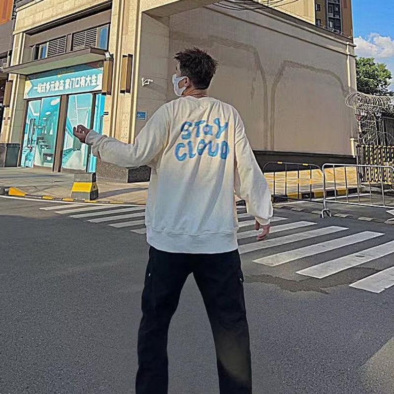 Áo Nỉ Dáng Rộng Phong Cách Hip Hop Mỹ Cá Tính Cho Nữ