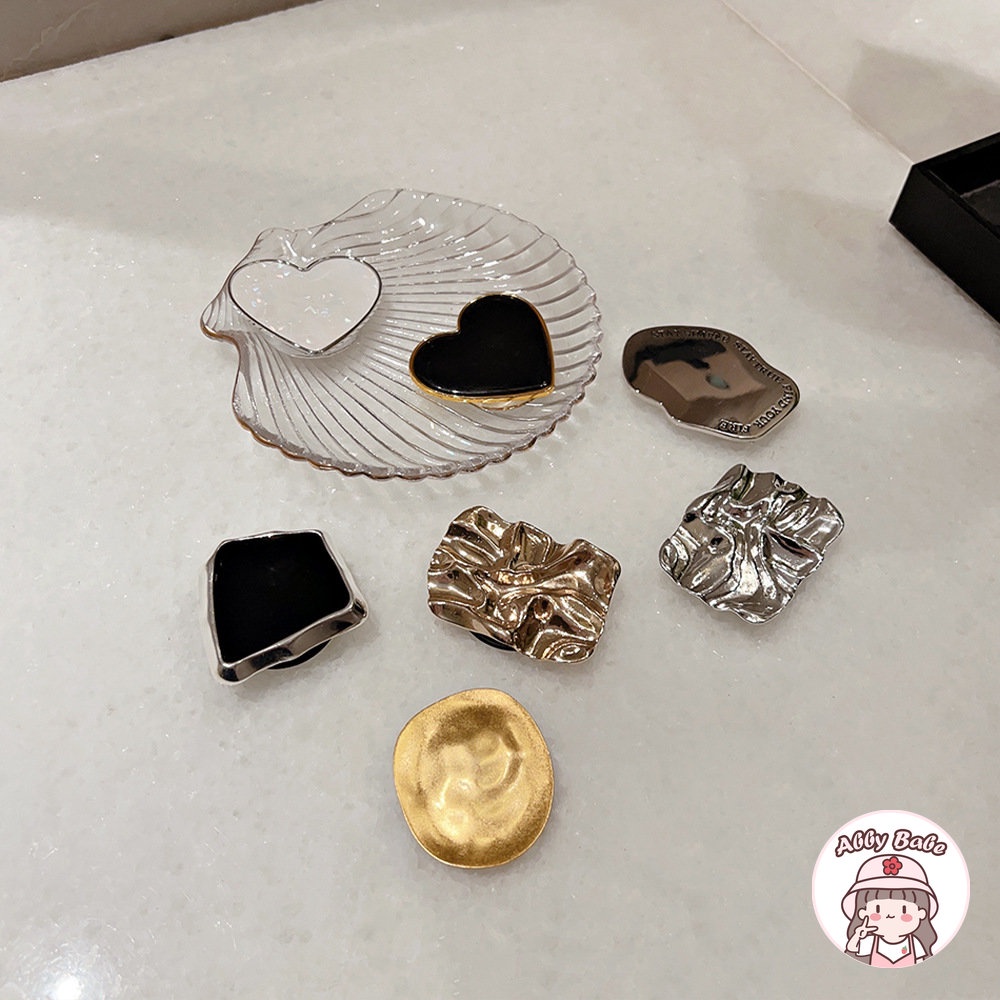 Ốp Điện Thoại Túi Khí Cao Cấp Màu Kẹo 3D Có Giá Đỡ Để Bàn Cho IP Android