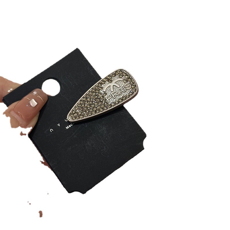 Kẹp Tóc Mỏ Vịt Nhỏ Đính Đá Kim Cương Toàn Diện Phong Cách Hàn Quốc Tinh Tế Cho Nữ