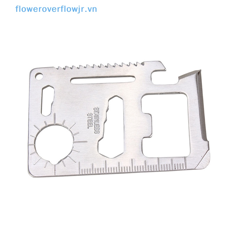 Thẻ Sinh Tồn Mini 11 Trong 1 Tiện Dụng Mang Theo Du Lịch Cắm Trại