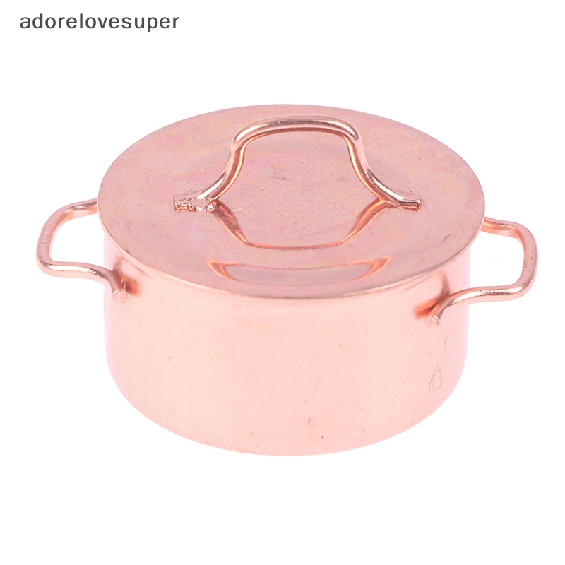 Mô Hình Nồi Lẩu Mini Bằng Hợp Kim Dùng Trang Trí Nhà Búp Bê 1Vn