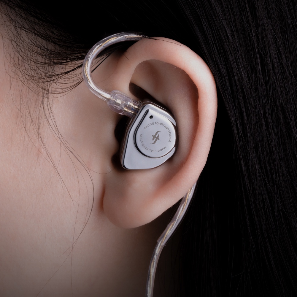 Tai Nghe Nhét Tai EW200 10mm SCP Diaphragm Hai Nút Tiện Dụng EW100