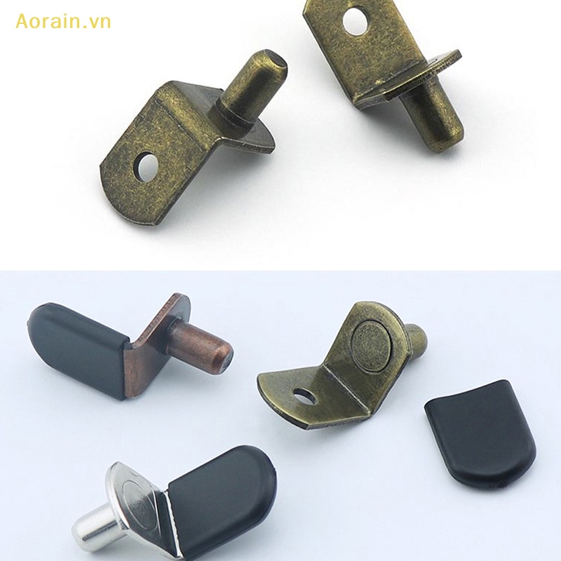 Bộ 10 Chốt Cố Định Kệ Bằng Kim Loại Chất Lượng Cao