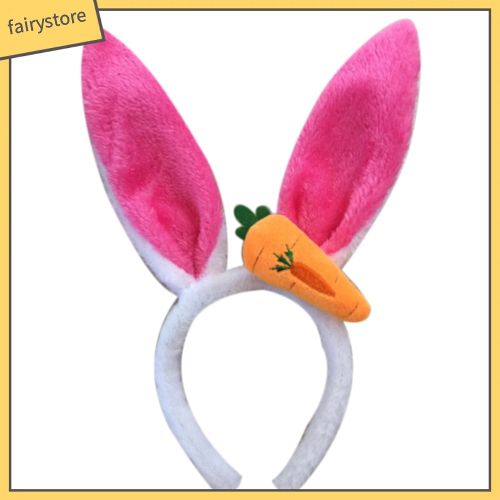 Băng Đô Cài Tóc Tai Thỏ Dễ Thương Cho Bé