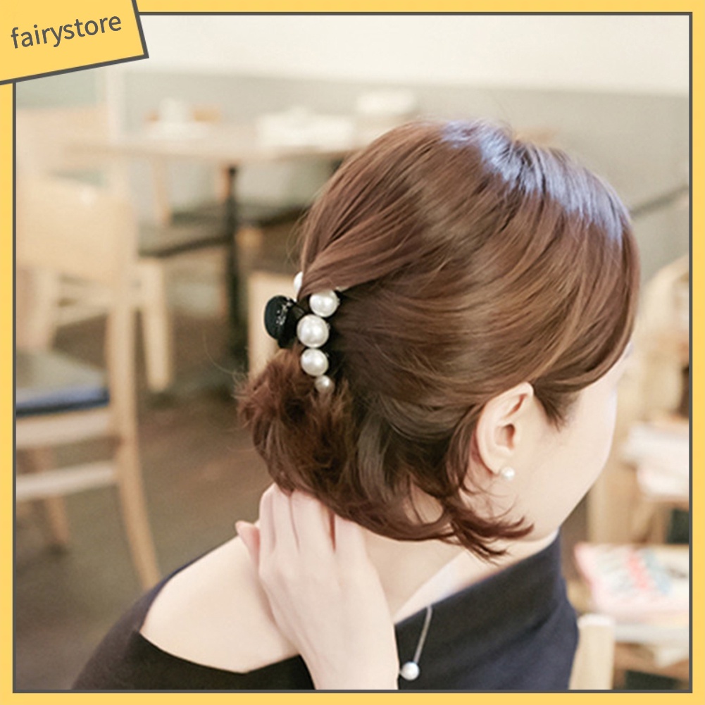 Kẹp TóC PhốI HạT NgọC Trai Giả ThờI Trang Cho Nữ