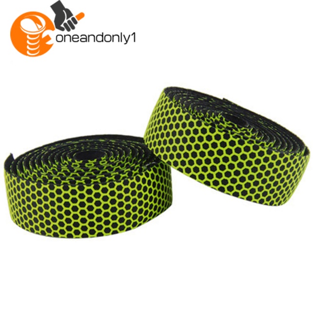 Băng Quấn Tay Lái Xe Đạp Mềm Mại Co Giãn Chống Sốc Kèm 2 Nút Cắm