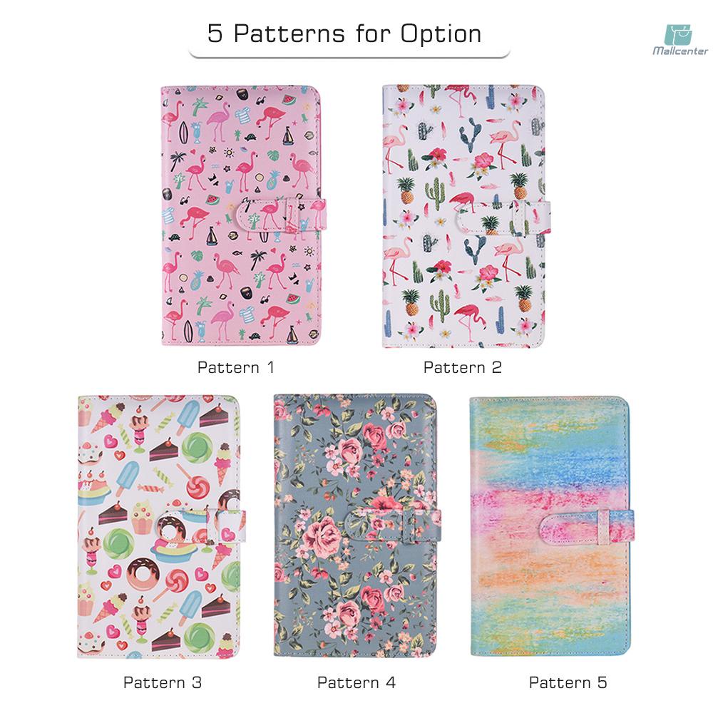 96 Pockets Mini Photo Album Photo Book Album for Fujifilm Instax Mini 9 8 7s 70 25 50s 90 Color Films Photo Camera Paper for Name Card Credit Card