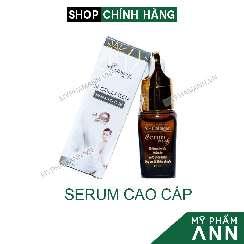 Serum Cao Cấp N Collagen Chai Nâu Chính Hãng