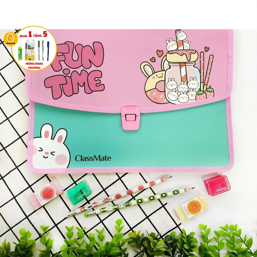 Cặp Học Thêm In Hình 2 Ngăn POCHITA Shop Cho Bé Trai, Bé Gái Chất Liệu An Toàn, Cặp Học Thêm Siêu Nhân, Công Chúa