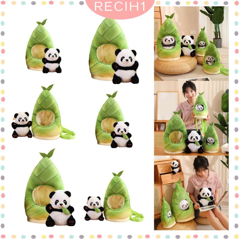 Đồ chơi nhồi bông Hình Gấu Trúc Dễ Thương Trang Trí Phòng Khách