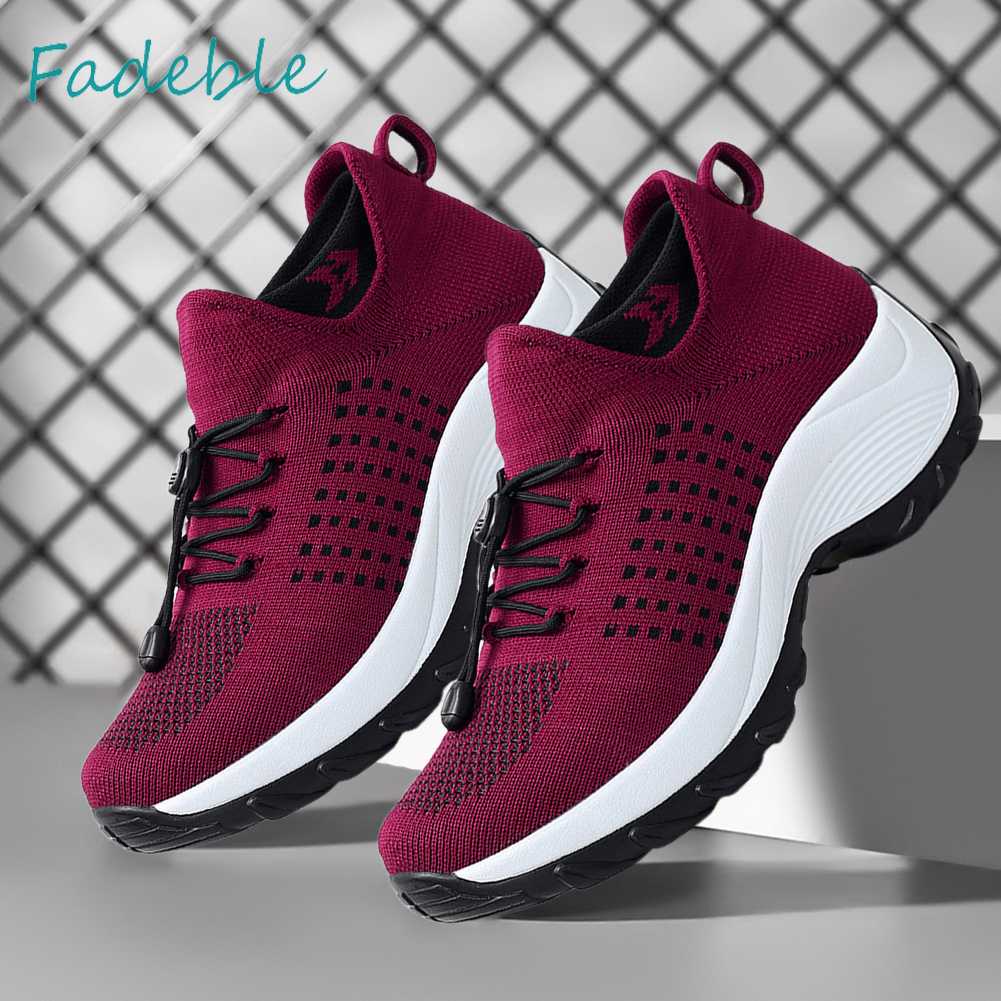 Giày Lười Đế Dày Thoáng Khí Thời Trang Cho Nữ