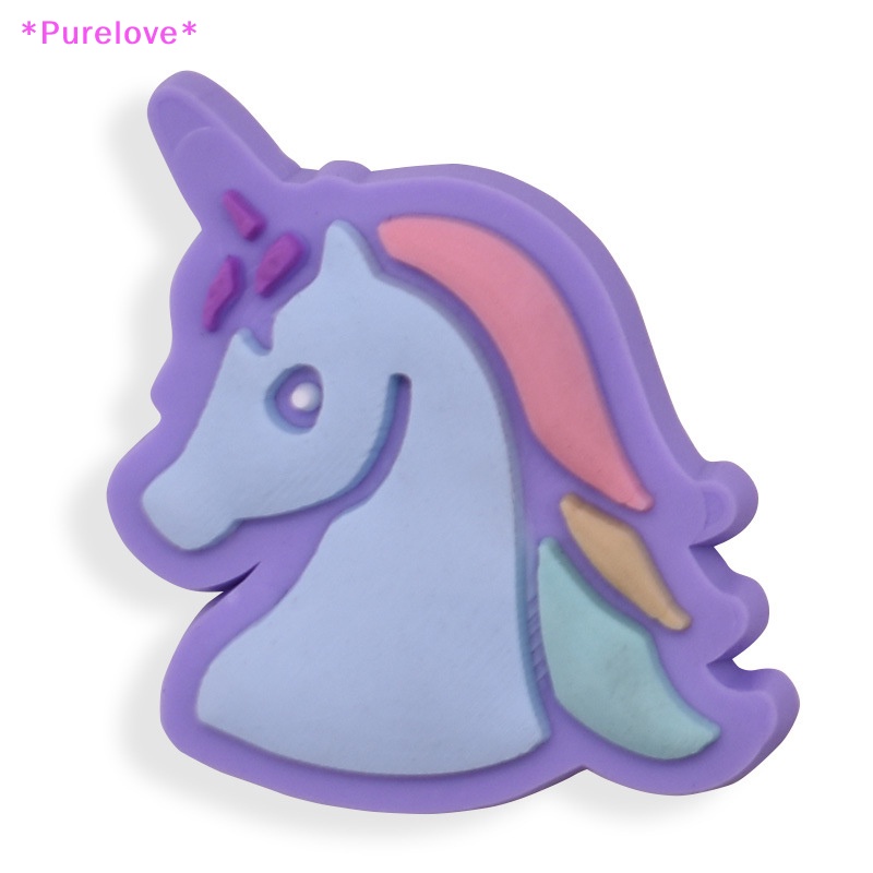 Set 13 Phụ Kiện Trang Trí Giày Đi Mưa Bằng PVC Hình Hoa Xinh Xắn Mới