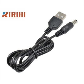Ririhi dây cáp nguồn usb 2.0 dc 5.5mm x 2.1mm 80cm