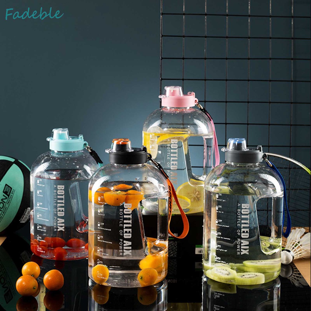 Bình Nước Dung Tích Lớn Màu Sắc Gradient Độc Đáo