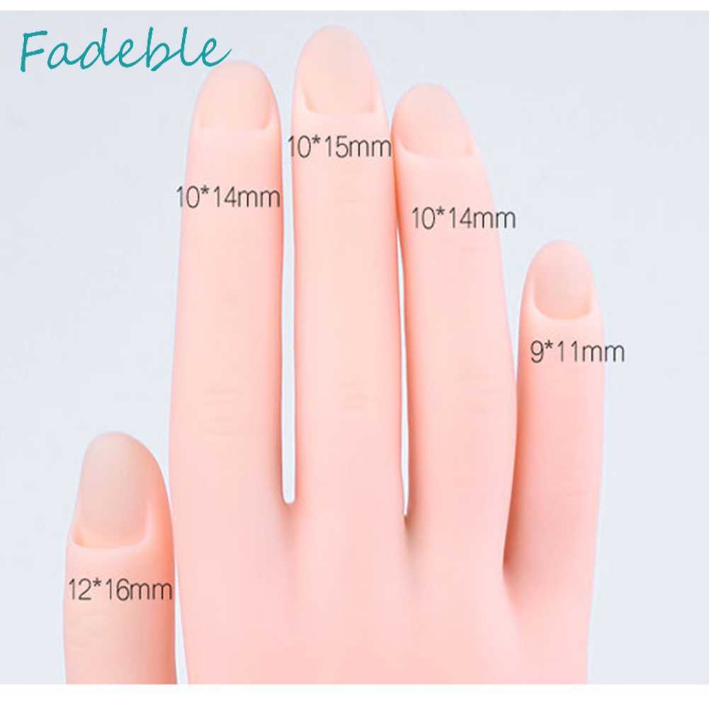 1 Mô Hình Bàn Tay Giả Mềm Tập Luyện Có Khớp Cử Động Cho Người Mới Bắt Đầu