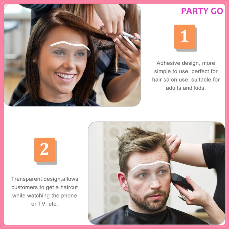 Bộ 50 Miếng Dán Che Mặt / Tắm Hình Lông Mày