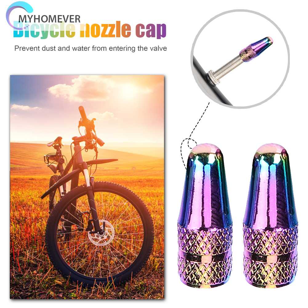 2 Nắp Van Xe Đạp Bằng Nhựa