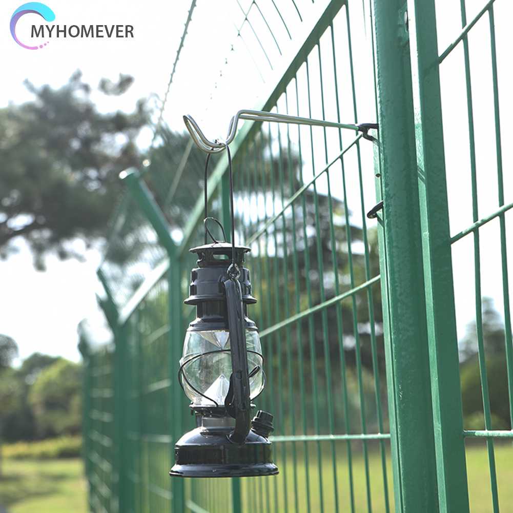 Móc Treo Đèn Cắm Trại Bằng Hợp Kim Nhôm Màu Đen