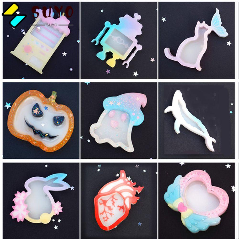 Khuôn Làm Mặt Dây Chuyền Bằng Nhựa Resin|Dụng Cụ Làm Trang Sức Chuyên Dụng