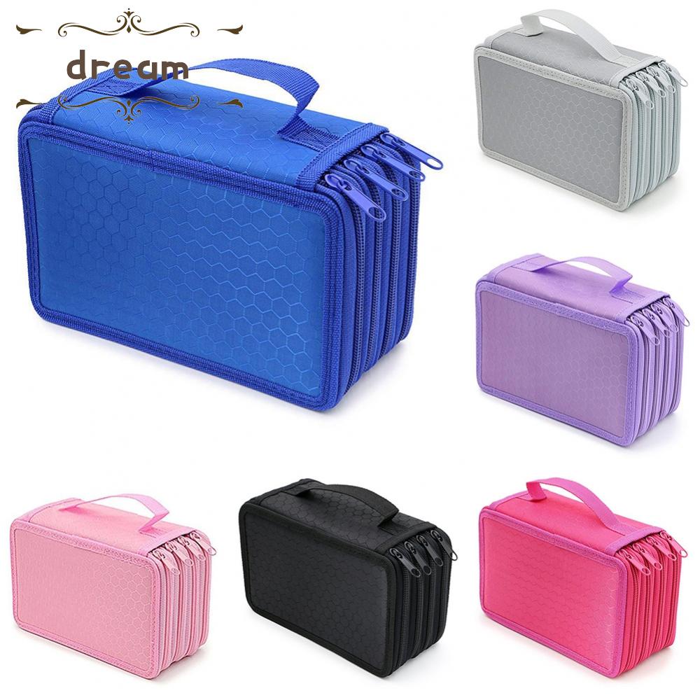 【DREAMLIFE】Girls Pencil Case High-capacity Large Storage Space Penal Box Portable