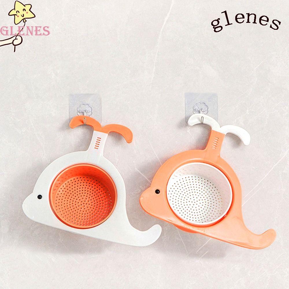 Rổ Đựng Đồ Hình Cá Voi Gắn Góc Tường Nhà Bếp Tiện Dụng