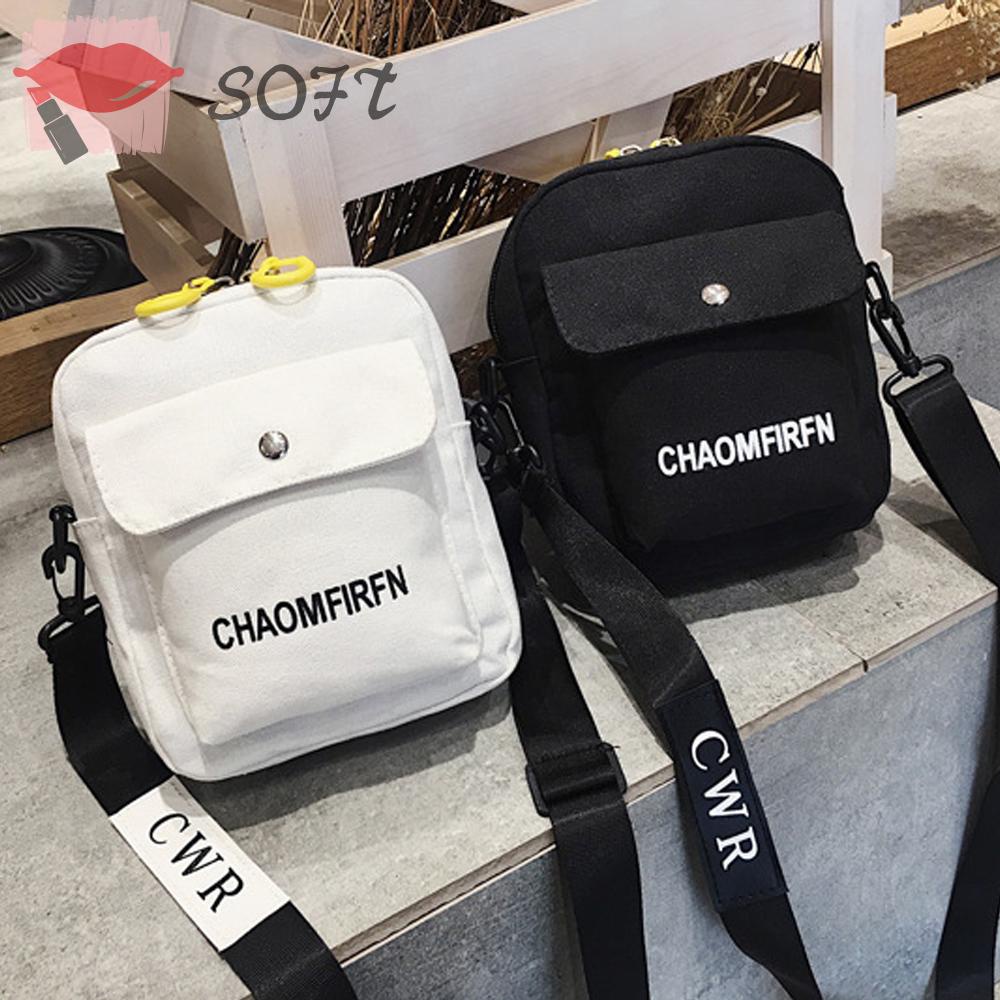 Túi vải Màu Trơn Thời Trang Cho Nữ