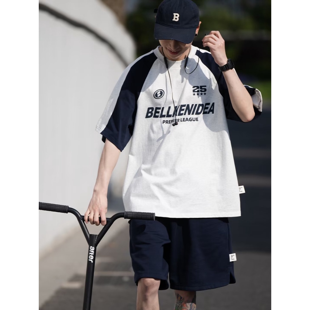 Áo Thun Bóng Chày Tay Ngắn Thời Trang Mùa Hè Cho Nam