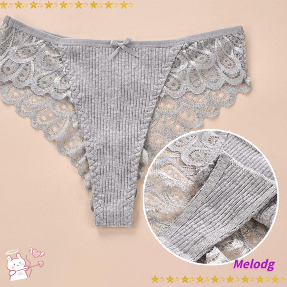 MELODG Set 2 Quần Lót Ren Quyến Rũ Cho Nữ