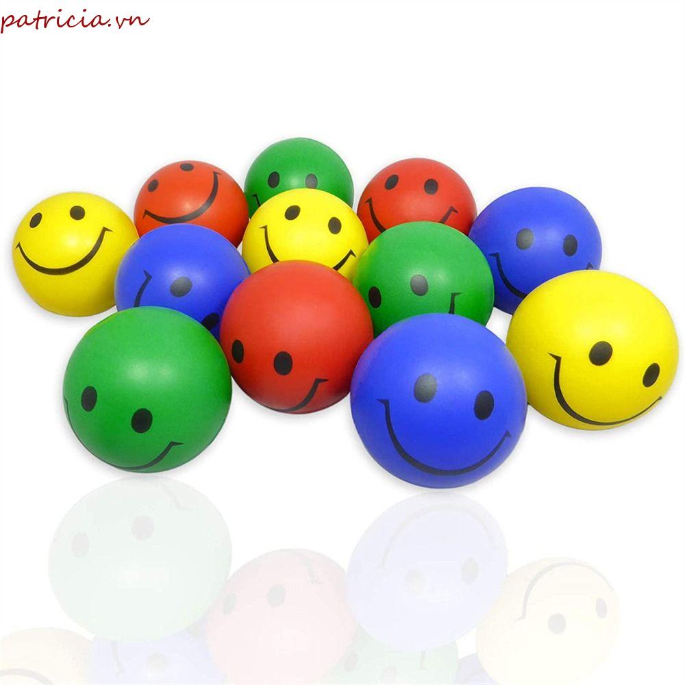 Quả Bóng Xốp PU Mặt Cười 6.3cm Luyện Tập Thể Thao Ngoài Trời
