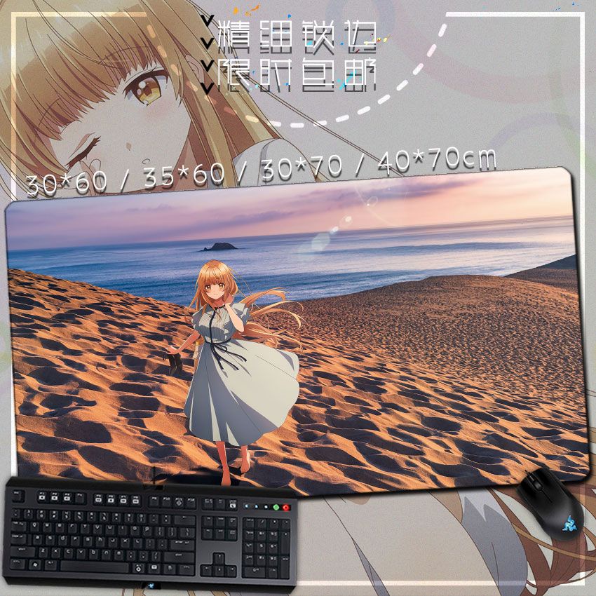 The Angel Next Door Spoils Me Rotten Shiina Mahiru Mouse pad desk mat