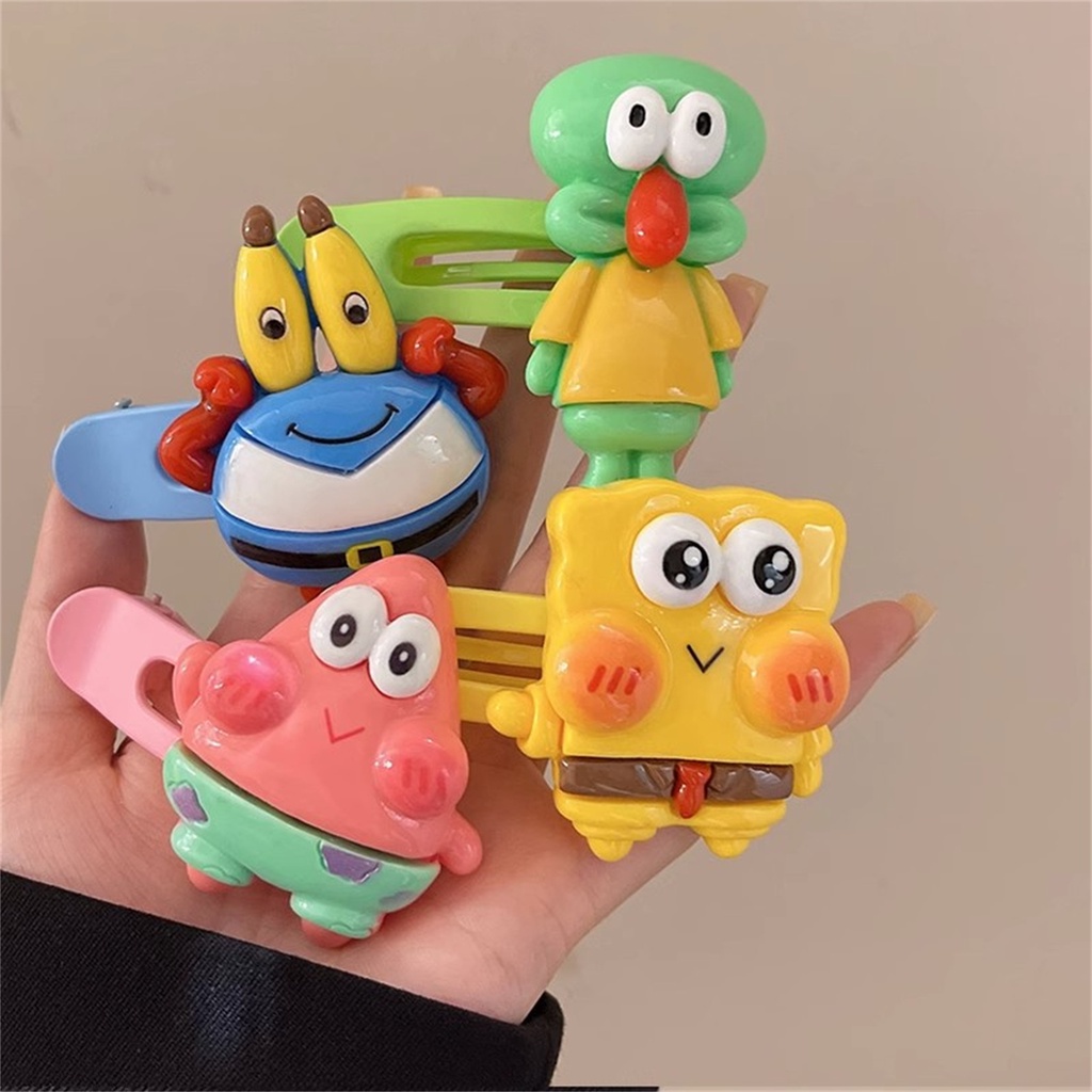 1 Kẹp Mỏ Vịt Lớn Tươi Tắn Ngọt Ngào Phiên Bản Hàn Quốc