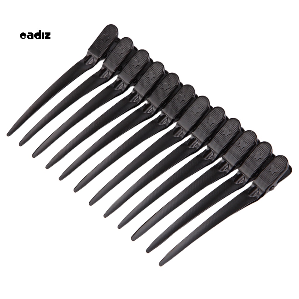 Hộp 12 Kẹp Mỏ Vịt Mạ Điện Dùng Tạo Kiểu Tóc Đa Năng DIY