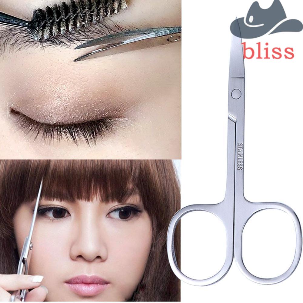 Kéo Cắt Tỉa Trang Điểm Mũi Đầu Nhọn Bằng Thép Không Gỉ