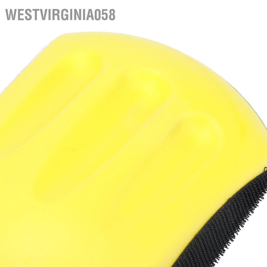 Westvirginia058 Chà Nhám Bằng Tay Khối Hình Chuột Xốp Nylon Móc Và Vòng Đánh Bóng Dụng Cụ Chế Biến Gỗ