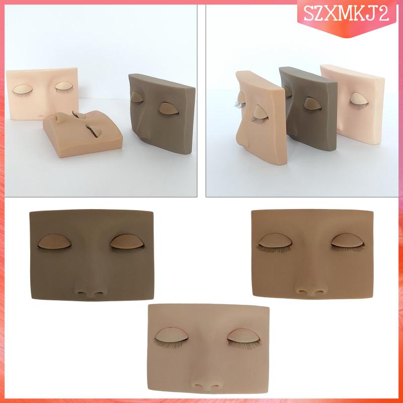 Set 2 Cặp Lông Mi Giả Dùng Luyện Tập Trang Điểm Mắt Mát Xa Tiện Dụng