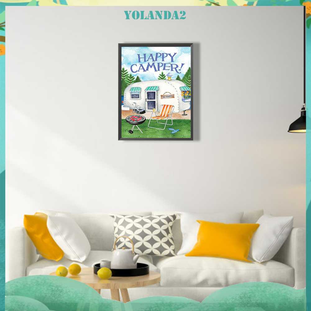 Bộ Tranh Đính Đá 5D Tự Làm Toàn Diện Họa Tiết Thú Trang Trí Nhà Cửa