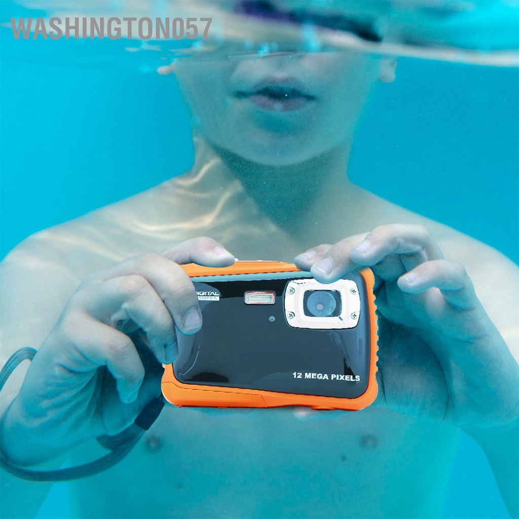 Washington057 Máy quay kỹ thuật số bơi dưới nước độ nét cao chống cho trẻ em