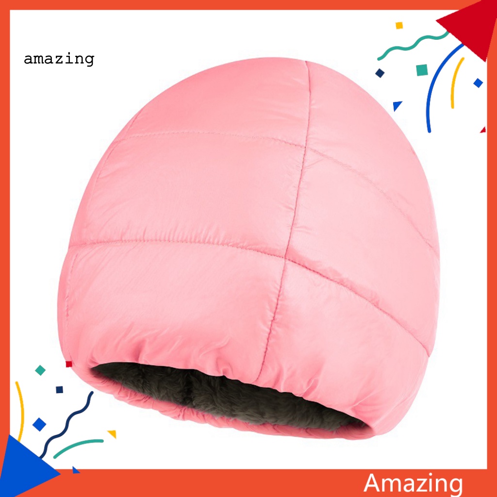 Mũ Đi Xe Đạp Unisex Bằng Vải Bông Chống Gió Co Giãn Thoải Mái Mặc Vào Mùa Đông