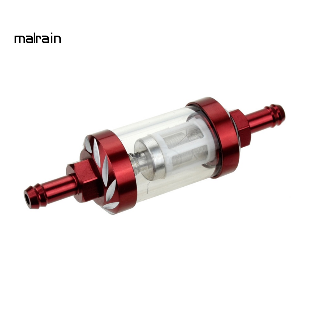 Bộ Lọc Nhiên Liệu Bằng Nhôm Trong Suốt Chống Rỉ Có Thể Tháo Rời Cho Xe Máy