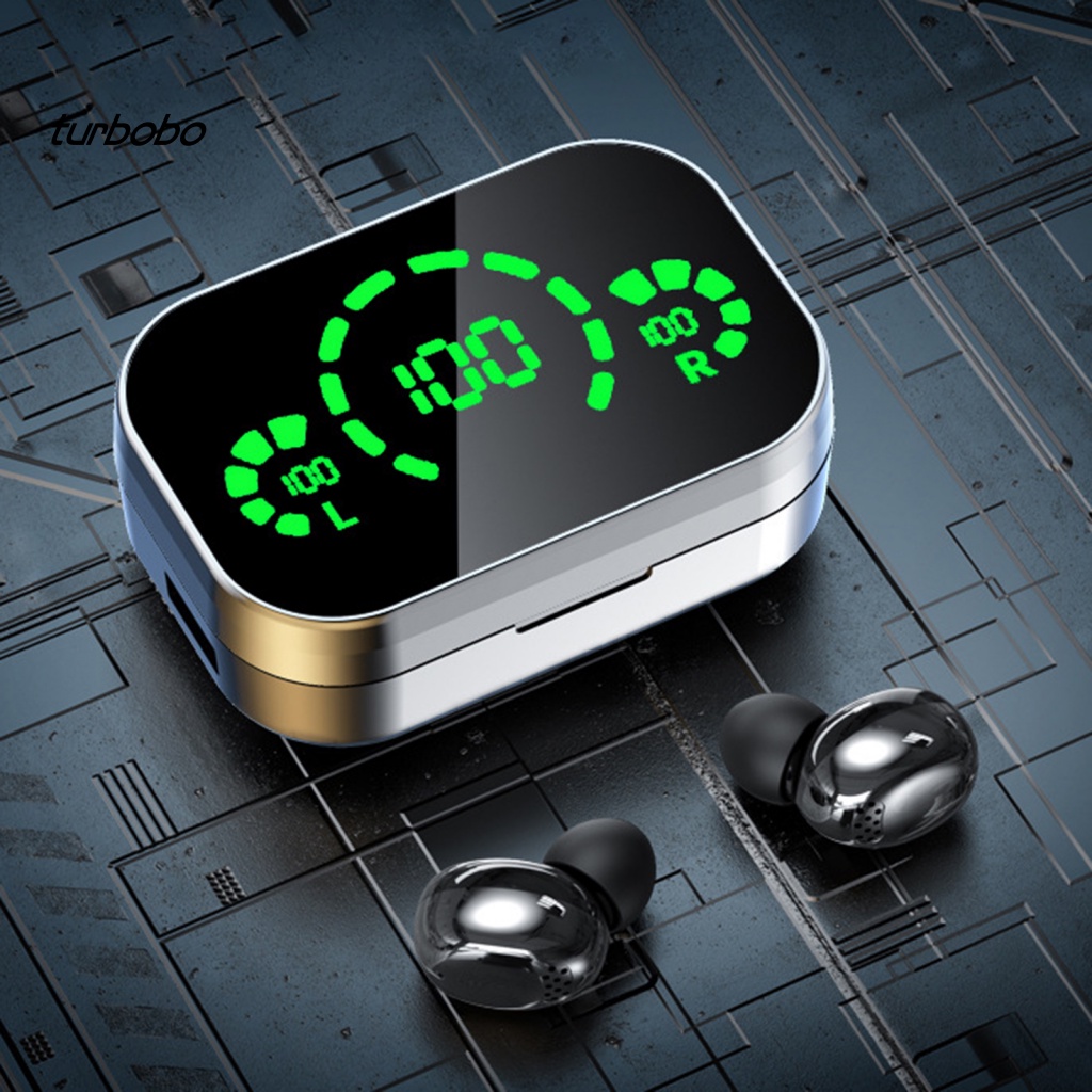 Tai Nghe Nhét Tai YD04 Bluetooth Có Thể Sạc Lại Điều Khiển Cảm Ứng Tiếng Ồn Mega Bass Không Dây Màn Hình Kỹ Thuật Số