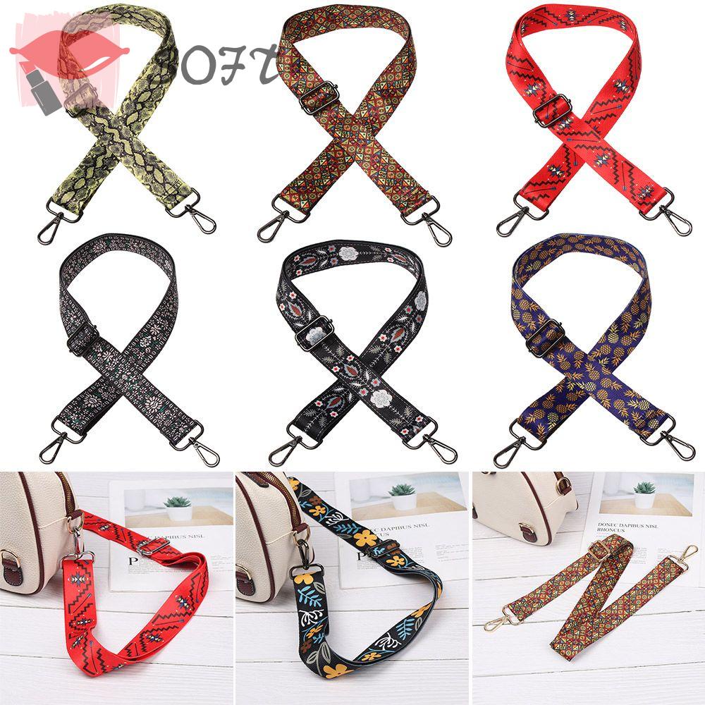 Dây Đeo Túi Xách Mềm Mại Bằng Nylon Họa Tiết Thổ Cẩm Nhiều Màu Tùy Chỉnh