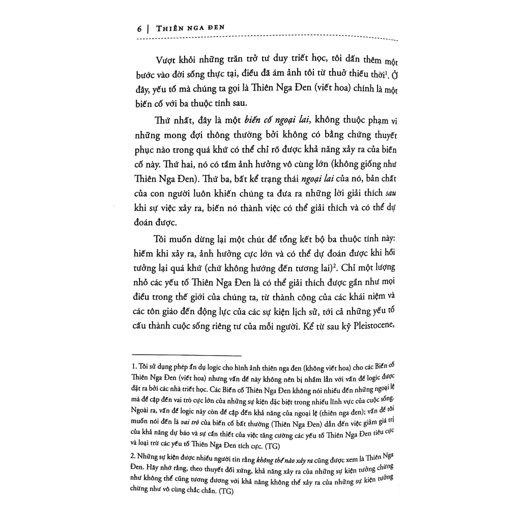 Sách - Thiên Nga Đen