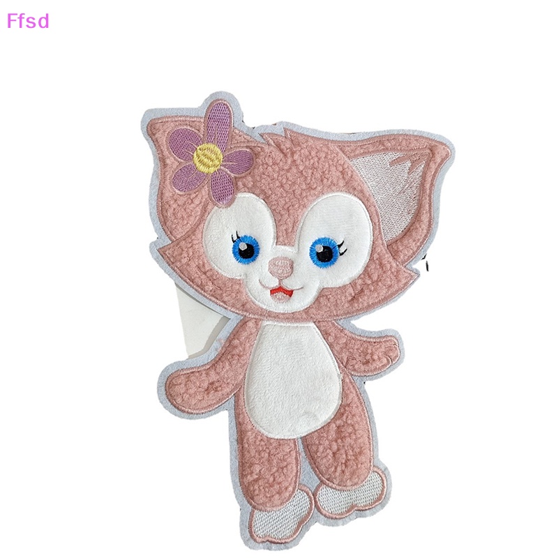 {Ffsd} Miếng Dán Vải Thêu Hình Động Vật Hoạt Hình Lingna Chuông Cáo Nhỏ Dâu Tây Phụ Kiện Quần Áo * Bán Chạy