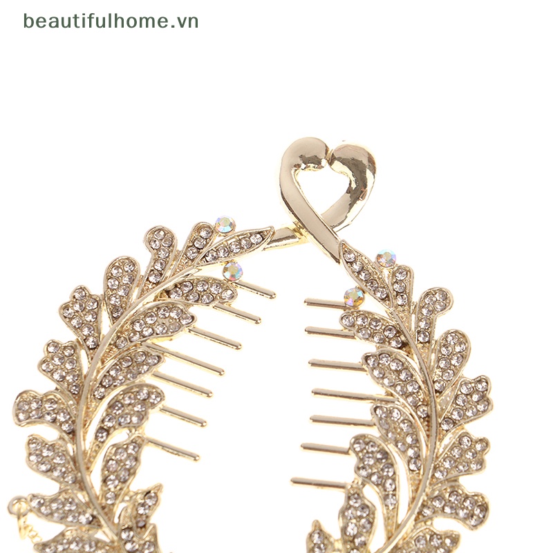 Kẹp Tóc Càng Cua Đính Ngọc Trai Giả Thanh Lịch Cho Nữ