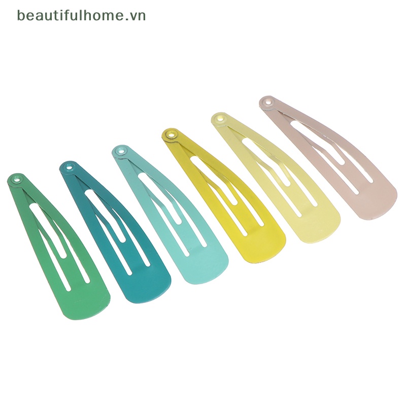 Set 20 Kẹp Tóc Màu Sắc Kẹo Ngọt Xinh Xắn Dành Cho Nữ